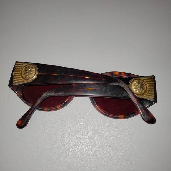 Fendi Vintage 80\'s Dark Amber Sunglasses Shade Frames Eyewear 140 & Case main image 7